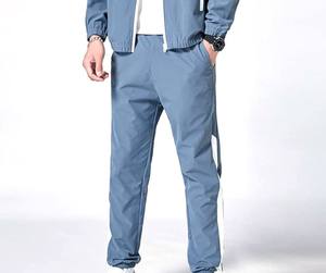 ชุดวอร์มกันลมผู้ชายแบบสบายๆ ปี 2026 ขนาดสั่งทำได้ ป้องกันรังสียูวี ระบายอากาศได้ดี ผลิตจากโพลีเอสเตอร์ 100% น้ำหนักเบา ขายส่ง - Product Image 5