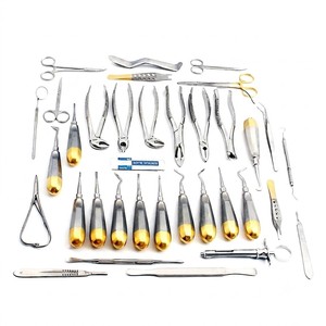 SHAHZIK INTERNATIONAL Kit de 74 Piezas de Elevadores y Fórceps Dentales de Acero Inoxidable Reutilizables, Ecológicos y Accionados por Turbina - Product Image 3