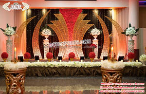 Piliers de palmier pour décoration de mariage asiatique Piliers de palmier en FRP pour décoration de mariage - Product Image 5