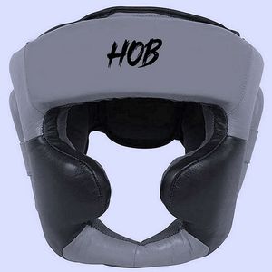 Protector de Cabeza de Boxeo Ajustable de Diseño Personalizado, con Acolchado de Cuero Suave, Visera Transparente, Cierre de Gancho y Bucle, Protección Química Más Segura - Product Image 1