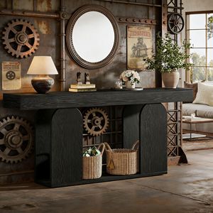 Rustic <b>Console</b> Table for Use As Sofa or Hallway Table - Product Image 2