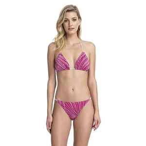 Traje de Baño de Dos Piezas Moderno de Tela Premium con Pedrería, Talla Única, Alta Elasticidad, Bikini para Mujer, Ropa de Playa - Product Image 6