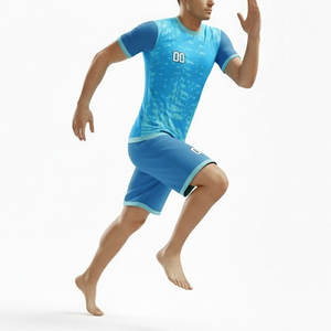 Conjunto de Camiseta de Fútbol, Uniforme de Fútbol para Equipo, Venta al por Mayor, Nuevo Diseño Personalizado, Ropa de Fútbol OEM para Entrenamiento - Product Image 4