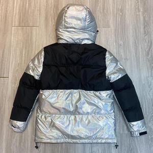 Veste longue matelassée à capuche pour femme, style doudoune, manteau d'hiver chaud et tendance, vente en gros, marque privée, OEM - Product Image 6