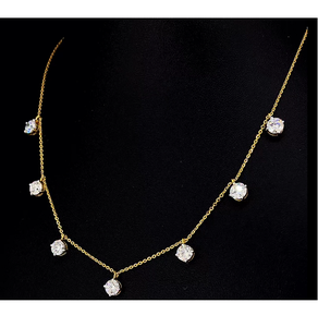 Luxury Diamond Chain for Women Elegant Fashion Jewelry for Party Wedding Anniversary and Special Gift Collection - Product Image 1