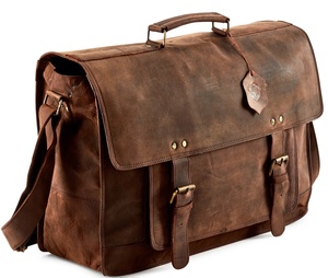 Diseño cómodo y práctico para oficina, bolso de cuero para portátil para hombre con nuevo diseño de moda, muy vendido, para bolsos de cuero para portátil. - Product Image 6