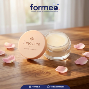 Perfume Sólido en Crema de Marca Privada OEM, Fragancia Corporal Duradera para Uso Diario, Diseño Moderno Unisex, Frasco Beige con Tapa Transparente - Product Image 3