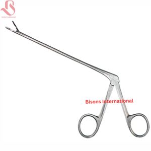 คีมตัดจมูกแบบ Blakesley ของ BISONS Wholesale สำหรับศัลยกรรมหู คอ จมูก ทำจากเหล็กกล้าไร้สนิม ใช้ซ้ำได้ ได้รับการรับรองมาตรฐาน CE - Product Image 3