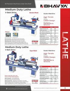 Torno CNC de Servicio Mediano de 4.5 Pies con Eje de 52 mm, Torno de Metal para Uso en Taller, Centro de Torneado Industrial Compacto - Product Image 5
