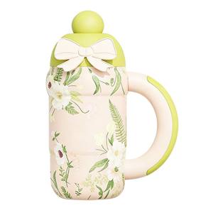 Vaso Portátil de Acero Inoxidable de 550 ml con Pajita para Bebidas Frías y Calientes, Ecológico y Reutilizable - Product Image 1