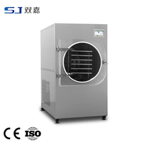 Machine de lyophilisation d'ingrédients laitiers SJ-20H, capacité de 20 kg par lot, pour la transformation du lait, du yaourt, des bases de boissons et des poudres alimentaires