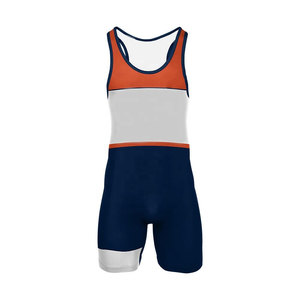 Vêtements de lutte professionnelle en gros, maillots de sublimation, vêtements de sport de force athlétique, haute qualité, respirants et extensibles - Product Image 1