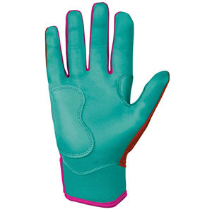Gants de frappeur en cuir Cabretta de haute qualité, style manchette courte, 0,09 mm, légers, durables, pour gaucher, ambidextres, avec fermeture auto-agrippante - Product Image 2