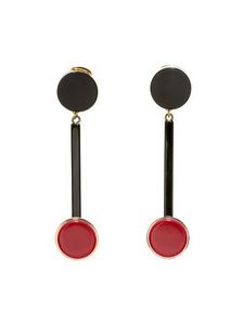 Boucles d'oreilles élégantes en résine faites à la main pour femmes, design léger, accessoires de mode modernes pour tous les jours et les occasions spéciales - Product Image 3