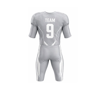 Ensemble de football américain prêt pour le jeu avec maillot, pantalon, casque et collection complète - Product Image 3