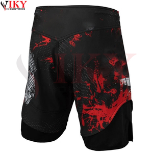 Shorts de boxe imprimés 100 % polyester extensible, qualité supérieure, nouveau modèle, service OEM/ODM, conception personnalisée, meilleur fournisseur 2026 - Product Image 2
