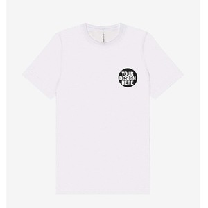 เสื้อยืดแขนสั้นผู้หญิงคุณภาพสูง ผ้า CVC ทรงสบาย สไตล์ Next Level 6600 ระบายอากาศได้ดี พิมพ์ลายสกรีน - Product Image 1