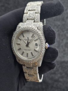 Reloj de Pulsera Perpetual de 41 mm con Bisel de Acero Inoxidable y Cristal de Zafiro, Mecánico Analógico Eta, Unisex de Lujo - Product Image 3