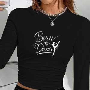 เสื้อแขนยาวผู้หญิงแฟชั่นเต้นรำ - Product Image 3