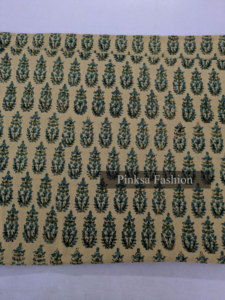 ผ้าพิมพ์ลายบล็อกออร์แกนิคจากราชสถาน ขายส่ง - ผ้าฝ้าย 100% พิมพ์ลายจาอีปุร์ สำหรับชุดฤดูร้อน ชุดผู้หญิง ชุดเด็กชาย และผ้าคลุม - Product Image 5