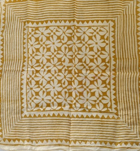 Handmade <b>Square</b> Bandana Indian Block Print Cotton <b>Scarf</b> Boho Head <b>Scarf</b> Festival Hair Accessories Gift Her Summer Beach Durable - Product Image 1