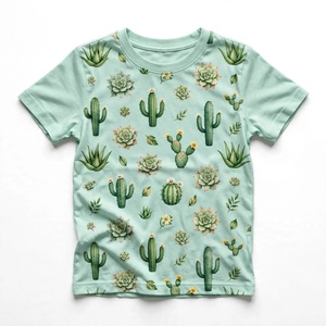 เสื้อยืดเด็กแขนสั้นพิมพ์ลาย ออกแบบเองได้ คอกลม สวมใส่สบาย ระบายอากาศดี เป็นมิตรกับสิ่งแวดล้อม แห้งเร็ว ไม่เป็นขุย ไม่หดตัว 100% BD - Product Image 6