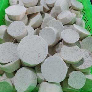 Rodajas de Taro Enteras Congeladas IQF, Vegetales de Vietnam a Granel, Grado A, Envasadas al Vacío, 500 kg, Exportación al por Mayor, Modelo 99 GD Emma - Product Image 3