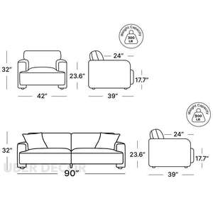 Modern Minimalist Verdan <b>Accent</b> <b>Chair</b> <b>for</b> <b>Living</b> <b>Room</b> or Bedroom Interiors - Product Image 1