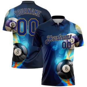 Wholesale <b>Custom</b> Polo Shirt 100% Polyester Sublimation Golf Wear Sports Team Club Uniform OEM Personalized Logo Name Printing - Product Image 1