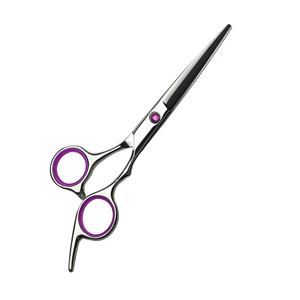 กรรไกรตัดผมราคาประหยัด ใบมีดคม กรรไกรตัดผมตรงแบบกำหนดเองสำหรับผู้ใหญ่ กรรไกรตัดผมคุณภาพสูง - Product Image 3