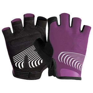 Gants de cyclisme d'été les plus vendus, design demi-doigts avec logo personnalisé, vente chaude, OEM, nouveaux gants de cyclisme demi-doigts - Product Image 1