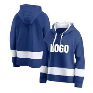 Mens Heavyweight Fleece Moisture-Wicking Ice Hockey Hoodie with Custom Logo Printing for Teams Fans OEM/ODM Service Available - Product Image 2