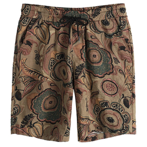Ensemble d'été 2 pièces pour homme, streetwear imprimé sur mesure, sérigraphie, t-shirt à manches courtes respirant, short en tricot, polyester/coton - Product Image 5