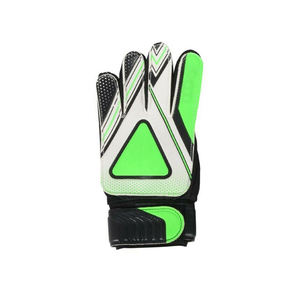 Gants de gardien de but antidérapants en caoutchouc personnalisé, conçus pour le football, avec logo personnalisé, en cuir de haute qualité, à doigts complets et poignet réglable - Product Image 5