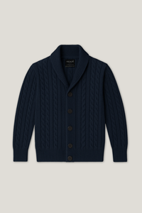 Premium Men's Knit <b>Cardigan</b> <b>Sweater</b> Relaxed Fit Warm Autumn Casual 100% Cotton V-neck Single Button OEM Factory Direct Wholesale - Product Image 4