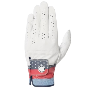Guantes de Golf Unisex de Primera Calidad, Dedos Completos, Cuero PU, Transpirables, Ligeros, Cómodos, Cierre Ajustable con Gancho y Bucle - Product Image 1