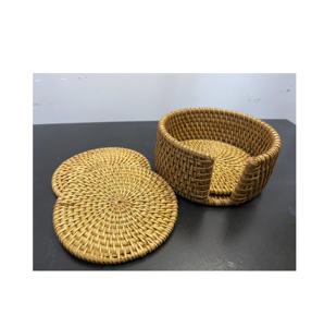 Reusable & durable Rattan Charger Plate Handmade Woven Round <b>Placemat</b> for Table Setting Wedding Party Dinnerware - Product Image 6