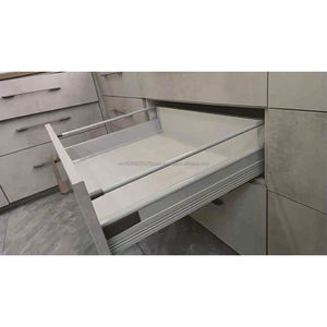 Cajón de Muebles Modernos con Extensión Total Telescópica Metálica para Cajones, Cierre Suave, Movimiento Suave, Fabricado en Vietnam, para Cocina y Comedor - Product Image 2