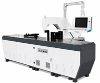 Machine de pliage de barres CNC à servomoteur LEADWIN NC.40ZB CAD/CAM pour barres en cuivre et en aluminium, compatibilité multi-tension