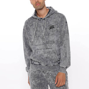 Survêtements décontractés à la mode, effet délavé, manches longues, couleur unie, différents designs, survêtements effet délavé - Product Image 6