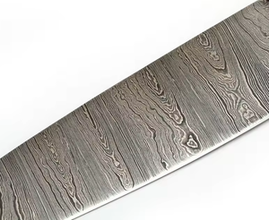 High Quality Custom Handmade Durable Damascus Steel Chef <b>Knife</b> Dishwasher <b>Safe</b> Ambidextrous Modern Brushed Finish Prestige - Product Image 5