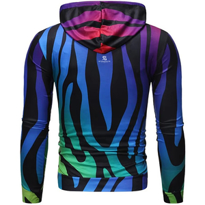 Nouvel Arrivage – Sweat à Capuche Sportif Sublimé pour Homme, Personnalisable par Impression Thermique, en Polaire Polyester, Tenue d'Entraînement 2026 - Product Image 5