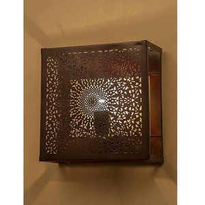 Decoración de Pared de Metal Estilo Bohemio, Forma Irregular, Arte Hecho a Mano para el Hogar, Decoración Interior para Sala de Estar - Product Image 3