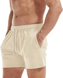 Shorts cargo athlétiques pour hommes, séchage rapide, légers, taille élastique, décontractés, pour l'été, la course, l'entraînement, la plage, avec poches - Product Image 2