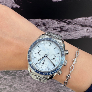 Montre mécanique automatique en acier inoxydable étanche, conçue conjointement par VS FC SK Factory, avec verre saphir, 38 mm, montre de sport - Product Image 1