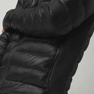 Lightweight <b>Winter</b> Puffer Coat Men <b>Quilted</b> Hooded Jacket Custom Supplier Wholesale Custom Puffer Jacket - Product Image 5