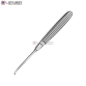 Raspador Muehling de 4 mm, Curvo, Corto, Quirúrgico, para Huesos, Instrumentos Médicos, Disección, Alta Calidad, Ortopedia, ORL - Product Image 5