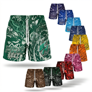 Tissu en molleton 100% coton de haute qualité, épais, effet vintage délavé, respirant, séchage rapide, logo brodé personnalisé, été - Product Image 1