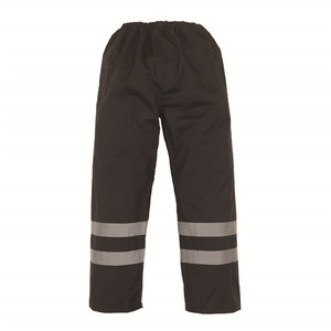 Pantalon de travail d'hiver chaud et imperméable pour mineurs, haute visibilité, poches à outils, bandes réfléchissantes, pantalon cargo en nylon pour hommes - Product Image 4