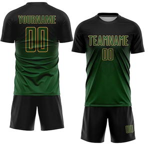 Uniforme de Fútbol Personalizado de Alta Calidad en Tallas Grandes, Conjunto de Camiseta de Fútbol de Poliéster con Estampado por Sublimación, Proveedor de Ropa Deportiva para Equipos - Product Image 4